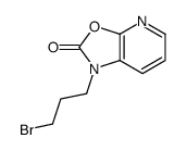 1-(3-bromopropyl)-[1,3]oxazolo[5,4-b]pyridin-2-one Structure