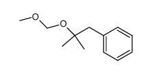 (2-(methoxymethoxy)-2-methylpropyl)benzene结构式