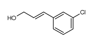 3-chlorocinnamyl alcohol Structure