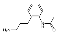 3-(2-acetamidophenyl)propylamine结构式