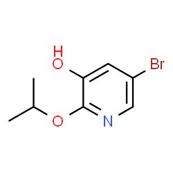 5-Bromo-2-(propan-2-yloxy)pyridin-3-ol Structure