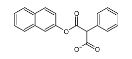 3-naphthalen-2-yloxy-3-oxo-2-phenylpropanoate结构式