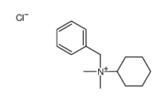 benzyl(cyclohexyl)dimethylammonium chloride结构式