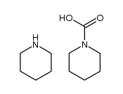 piperidin-1-ium piperidine-1-carboxylate Structure