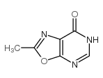 Oxazolo[5,4-d]pyrimidin-7(6H)-one,2-methyl- structure