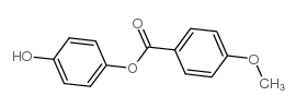 4-羟基-4-甲氧基苯甲酸苯酯结构式