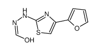 N'-[4-(2-Furyl)-1,3-thiazol-2-yl]formic hydrazide结构式