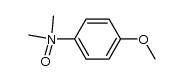 4-methoxy-N,N-dimethylaniline N-oxide结构式