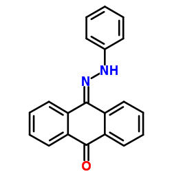 10-(Phenylhydrazono)-9(10H)-anthracenone Structure