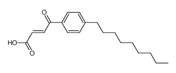 4-oxo-4-(4-nonyl-phenyl)-trans-crotonic acid Structure