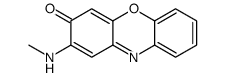 2-(methylamino)phenoxazin-3-one结构式