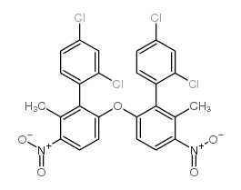 4-(2,4-dichlorophenoxy)-2-methyl-1-nitrobenzene结构式