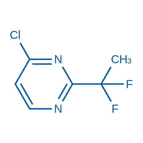 4-Chloro-2-(1,1-difluoroethyl)pyrimidine picture