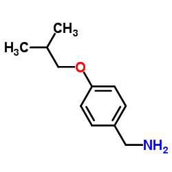 4-异丁氧基苄胺结构式