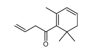 1-(2',6',6'-trimethyl-1',3'-cyclohexadienyl)-3-buten-1-one结构式