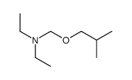 N-ethyl-N-(2-methylpropoxymethyl)ethanamine结构式