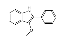 3-methoxy-2-phenyl-indole Structure