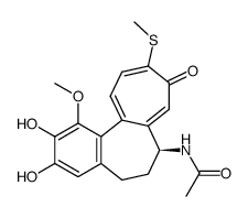 2,3-didemethylthiocolchicine结构式