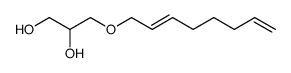 4-oxa-6,11-dodecadiene-1,2-diol Structure