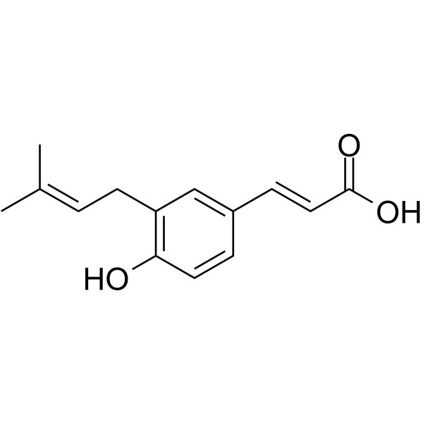 Drupanin结构式