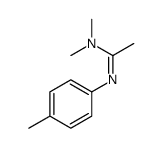 N,N-dimethyl-N'-(4-methylphenyl)ethanimidamide Structure