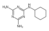 Cyclohexylmelamine结构式