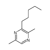 Pyrazine, 2,5-dimethyl-3-pentyl- (9CI)结构式