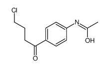 N-[4-(4-chlorobutanoyl)phenyl]acetamide结构式