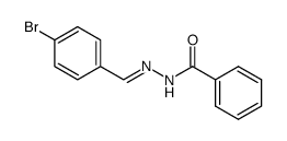 p-hydroxybenzaldehyde benzoic acid hydrazone结构式