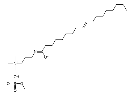 methyl sulfate,trimethyl-[3-[[(Z)-octadec-9-enoyl]amino]propyl]azanium Structure