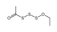 S-(ethoxydisulfanyl) ethanethioate结构式