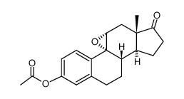 estrone acetate 9α,11α-epoxide结构式