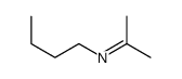 N-butylpropan-2-imine Structure