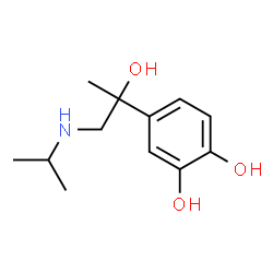 1,2-Benzenediol, 4-[1-hydroxy-1-methyl-2-[(1-methylethyl)amino]ethyl]- (9CI)结构式