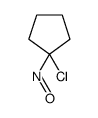 1-Chloro-1-nitrosocyclopentane Structure