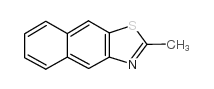 2-甲基-beta-萘噻唑结构式