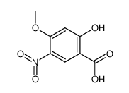 2-hydroxy-4-methoxy-5-nitrobenzoic acid Structure