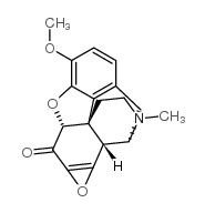 7,8-epoxydihydrocodeinone结构式