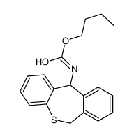 butyl N-(6,11-dihydrobenzo[c][1]benzothiepin-11-yl)carbamate Structure