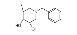 3,4-Piperidinediol, 5-methyl-1-(phenylmethyl)-, (3R,4S,5R)- (9CI) picture