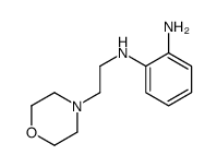 1-N-[2-(morpholin-4-yl)ethyl]benzene-1,2-diamine结构式