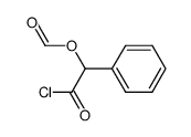 O-FORMYLMANDELOYL CHLORIDE Structure