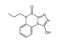 5-propyl-2H-[1,2,4]triazolo[4,3-a]quinoxaline-1,4-dione结构式