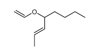 (E)-1-butyl-2-butenyl vinyl ether Structure