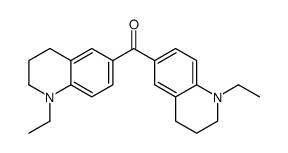 bis(1-ethyl-1,2,3,4-tetrahydroquinolin-6-yl) ketone structure