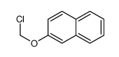 2-(chloromethoxy)naphthalene结构式