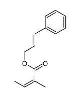 cinnamyl tiglate Structure