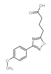 4-[3-(4-甲氧基苯基)-1,2,4-噁二唑-5-基]丁酸图片