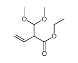 ethyl 2-(dimethoxymethyl)but-3-enoate Structure