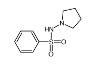 Benzenesulfonamide, N-1-pyrrolidinyl- (7CI) Structure